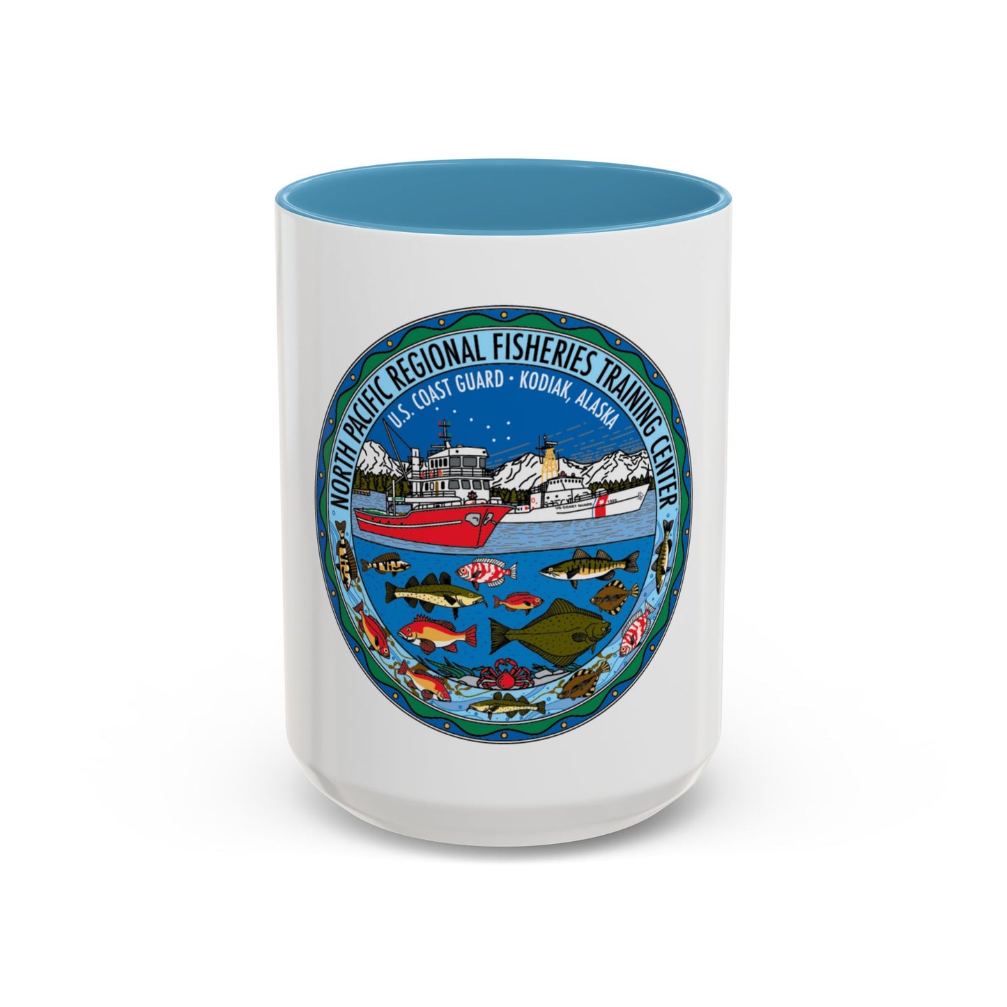 USCG NPRFTC Kodiak Alaska 2005 (U.S. Coast Guard) Accent Coffee Mug