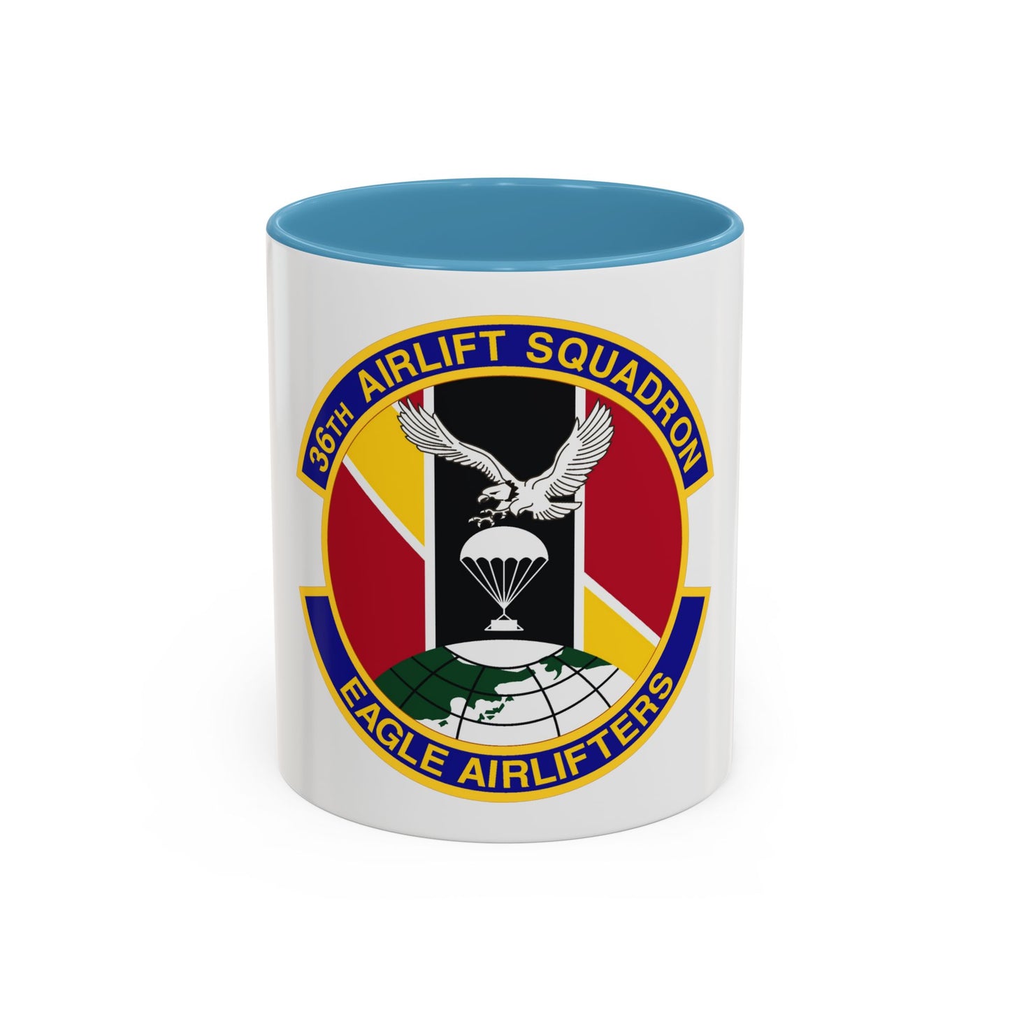 36th Airlift Squadron (U.S. Air Force) Accent Coffee Mug