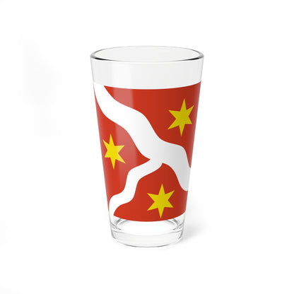 CHE Seebach ZH Flag (Switzerland) Pint Glass 16oz