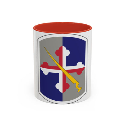 58th Infantry Brigade SSI (U.S. Army) Accent Coffee Mug