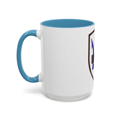213 Medical Brigade (U.S. Army) Accent Coffee Mug