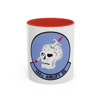 164 Airlift Squadron (U.S. Air Force) Accent Coffee Mug