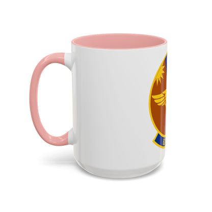621 Air Mobility Operations Squadron AMC (U.S. Air Force) Accent Coffee Mug
