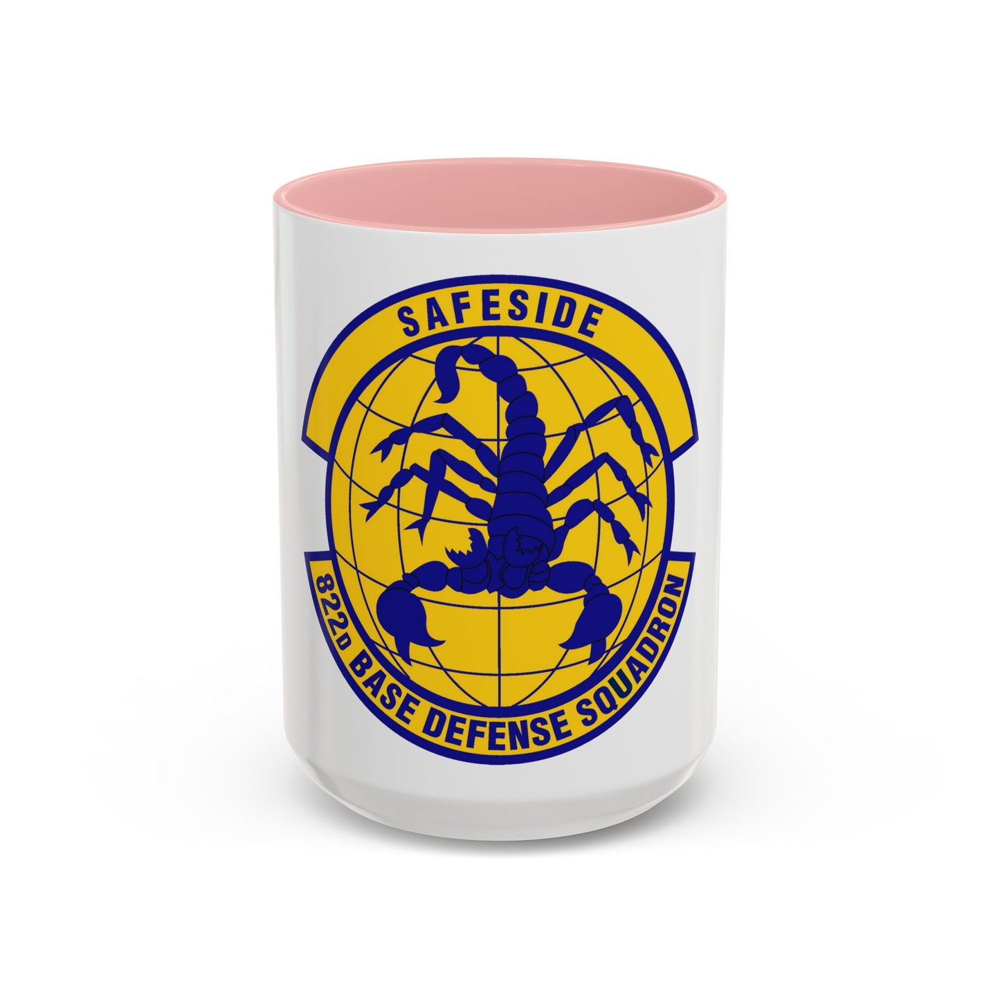 822 Base Defense Squadron ACC (U.S. Air Force) Accent Coffee Mug