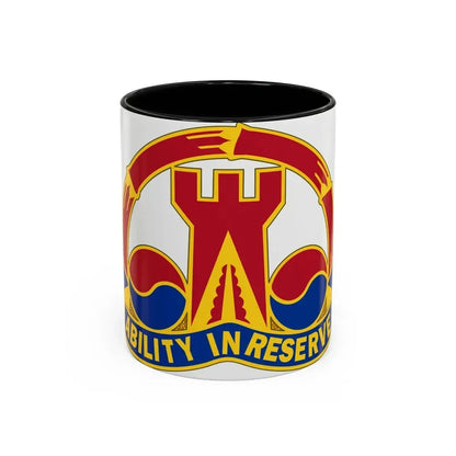 248 Engineer Battalion (U.S. Army) Accent Coffee Mug 11oz Black - Go Mug Yourself