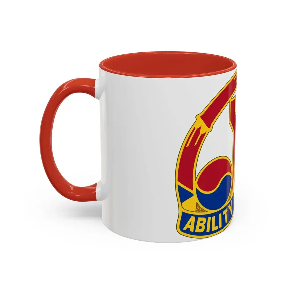 248 Engineer Battalion (U.S. Army) Accent Coffee Mug - Go Mug Yourself