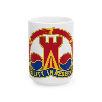248 Engineer Battalion (U.S. Army) White Coffee Mug 15oz - Go Mug Yourself