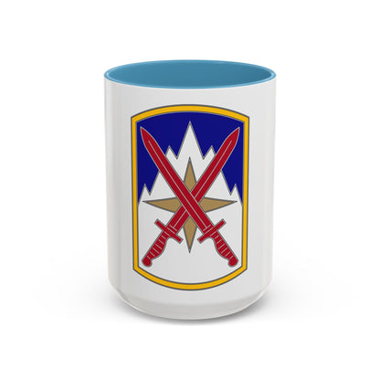 10 Sustainment Brigade (U.S. Army) Accent Coffee Mug