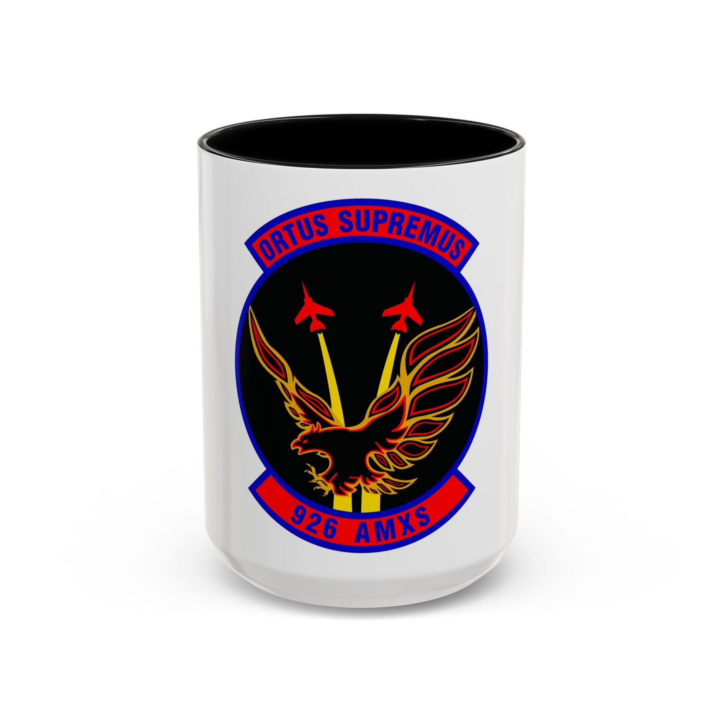 926 Aircraft Maintenance Squadron AFRC (U.S. Air Force) Accent Coffee Mug