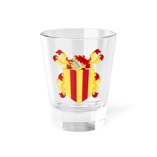 Coat of Arms of Jared Ingersoll (United States) (Coat of Arms) Shot Glass 1.5oz