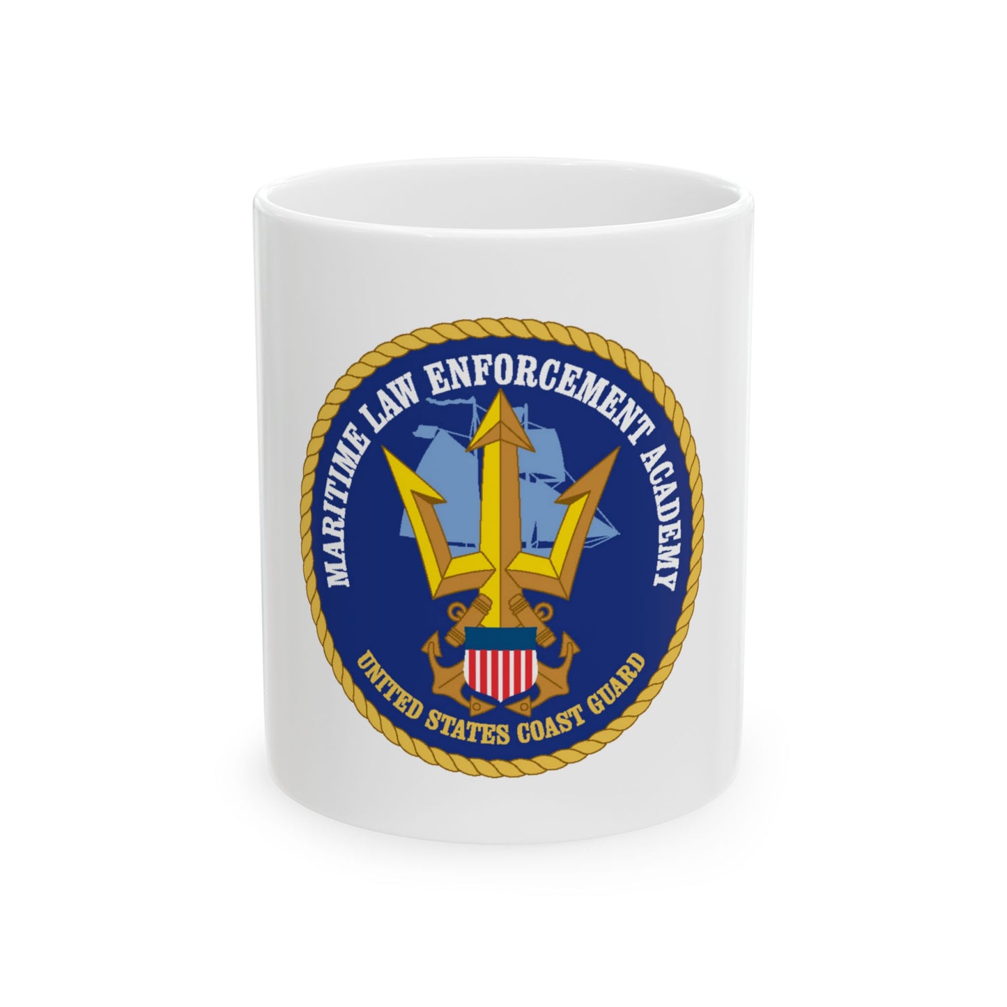 USCG Maritime Law Enforcement Academy (U.S. Coast Guard) White Coffee Mug
