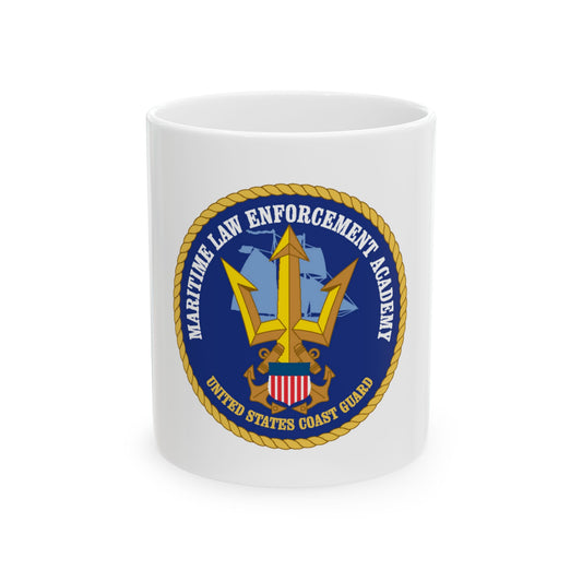 USCG Maritime Law Enforcement Academy (U.S. Coast Guard) White Coffee Mug