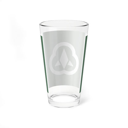 Flag of Komatsu Ishikawa (Japan) Pint Glass 16oz