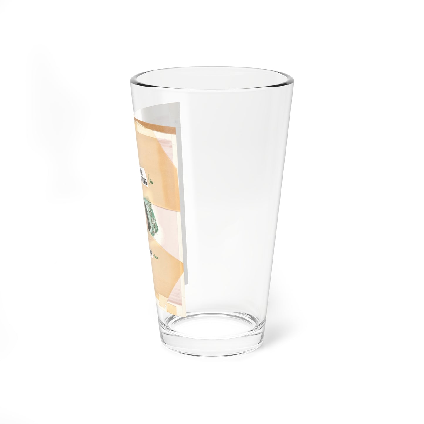 Lianne's Island Love by Berta LaVan Barker (Avalon Books, 1979) - Pint Glass 16oz