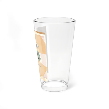 Lianne's Island Love by Berta LaVan Barker (Avalon Books, 1979) - Pint Glass 16oz