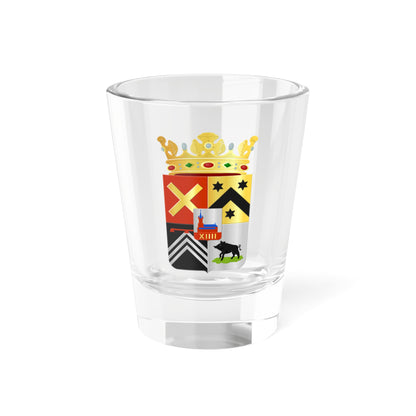 Coat of arms of Kapelle Netherlands (Netherlands) (Coat of Arms) Shot Glass 1.5oz