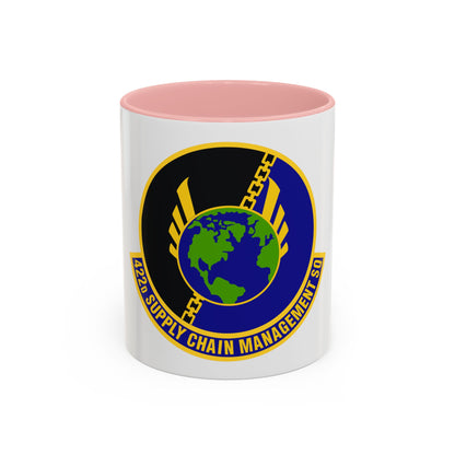422d Supply Chain Management Squadron (U.S. Air Force) Accent Coffee Mug
