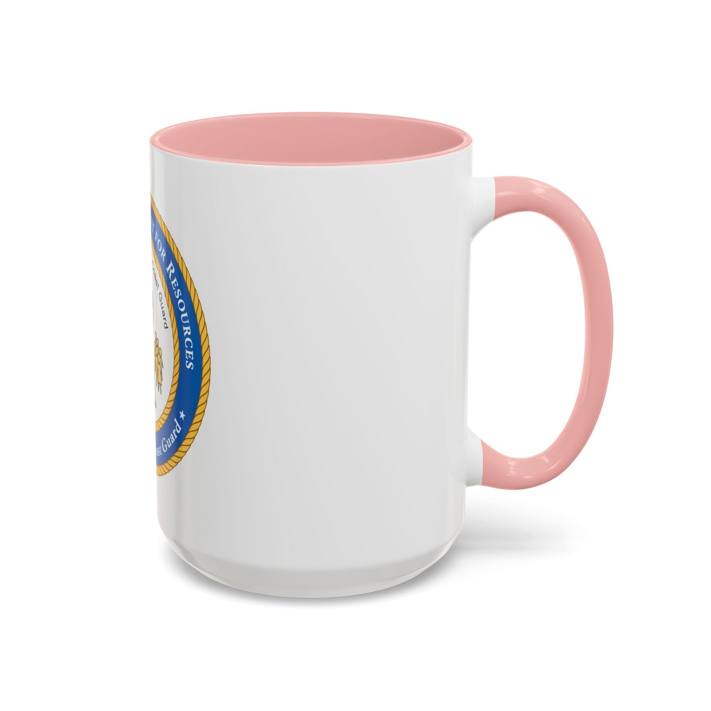 USCG Asst Commandant for Resources (U.S. Coast Guard) Accent Coffee Mug