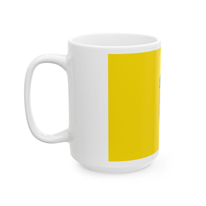 Flag of Tacna capital of the Tacna Region Peru - White Coffee Mug-Go Mug Yourself