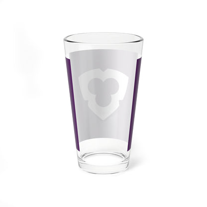 Flag of Katsunuma Yamanashi 1963-2005 no text (Japan) Pint Glass 16oz