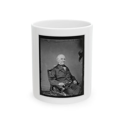 Adm. Shubrick, U.S.N. (U.S. Civil War) White Coffee Mug
