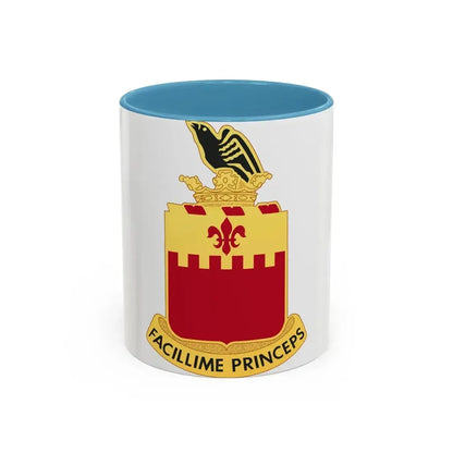 248th Artillery Regiment (U.S. Army) Accent Coffee Mug 11oz Light Blue - Go Mug Yourself