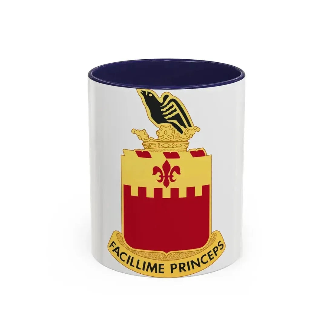 248th Artillery Regiment (U.S. Army) Accent Coffee Mug 11oz Navy - Go Mug Yourself