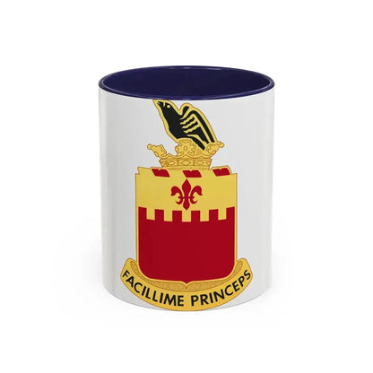 248th Artillery Regiment (U.S. Army) Accent Coffee Mug 11oz Navy - Go Mug Yourself