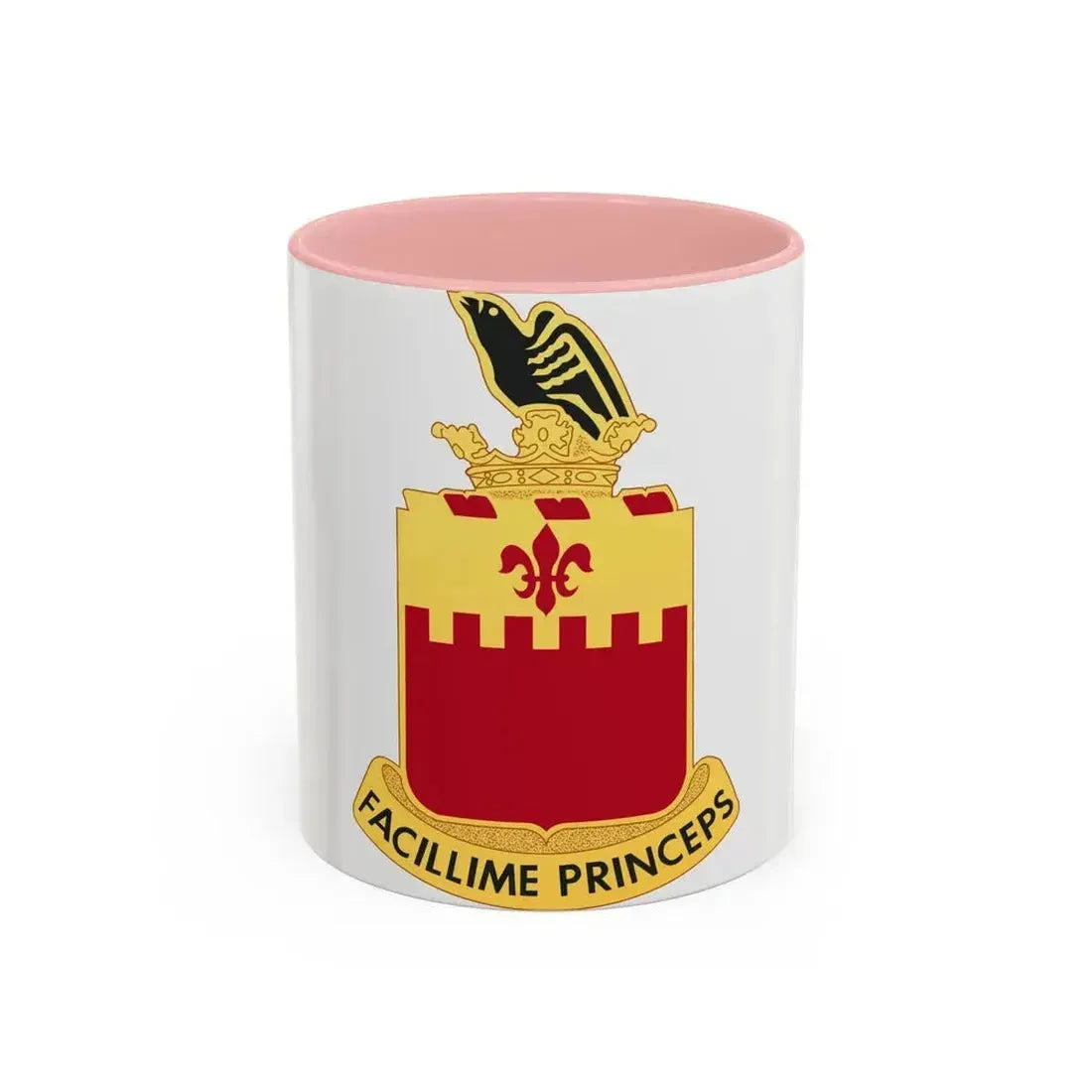 248th Artillery Regiment (U.S. Army) Accent Coffee Mug 11oz Pink - Go Mug Yourself
