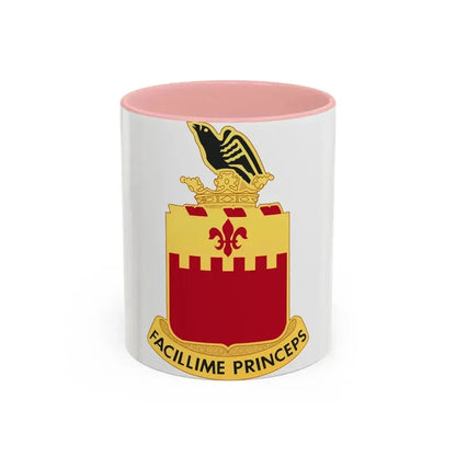 248th Artillery Regiment (U.S. Army) Accent Coffee Mug 11oz Pink - Go Mug Yourself