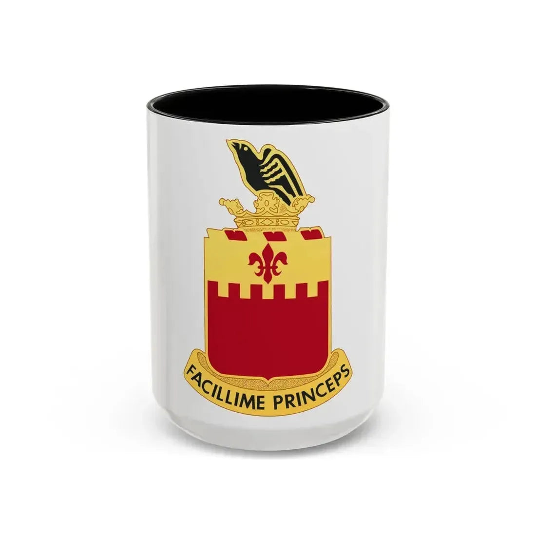 248th Artillery Regiment (U.S. Army) Accent Coffee Mug 15oz Black - Go Mug Yourself