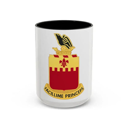 248th Artillery Regiment (U.S. Army) Accent Coffee Mug 15oz Black - Go Mug Yourself