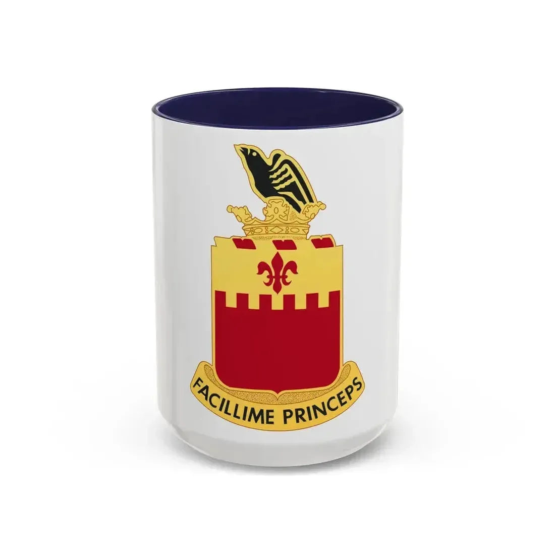 248th Artillery Regiment (U.S. Army) Accent Coffee Mug 15oz Navy - Go Mug Yourself