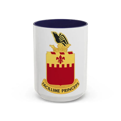 248th Artillery Regiment (U.S. Army) Accent Coffee Mug 15oz Navy - Go Mug Yourself