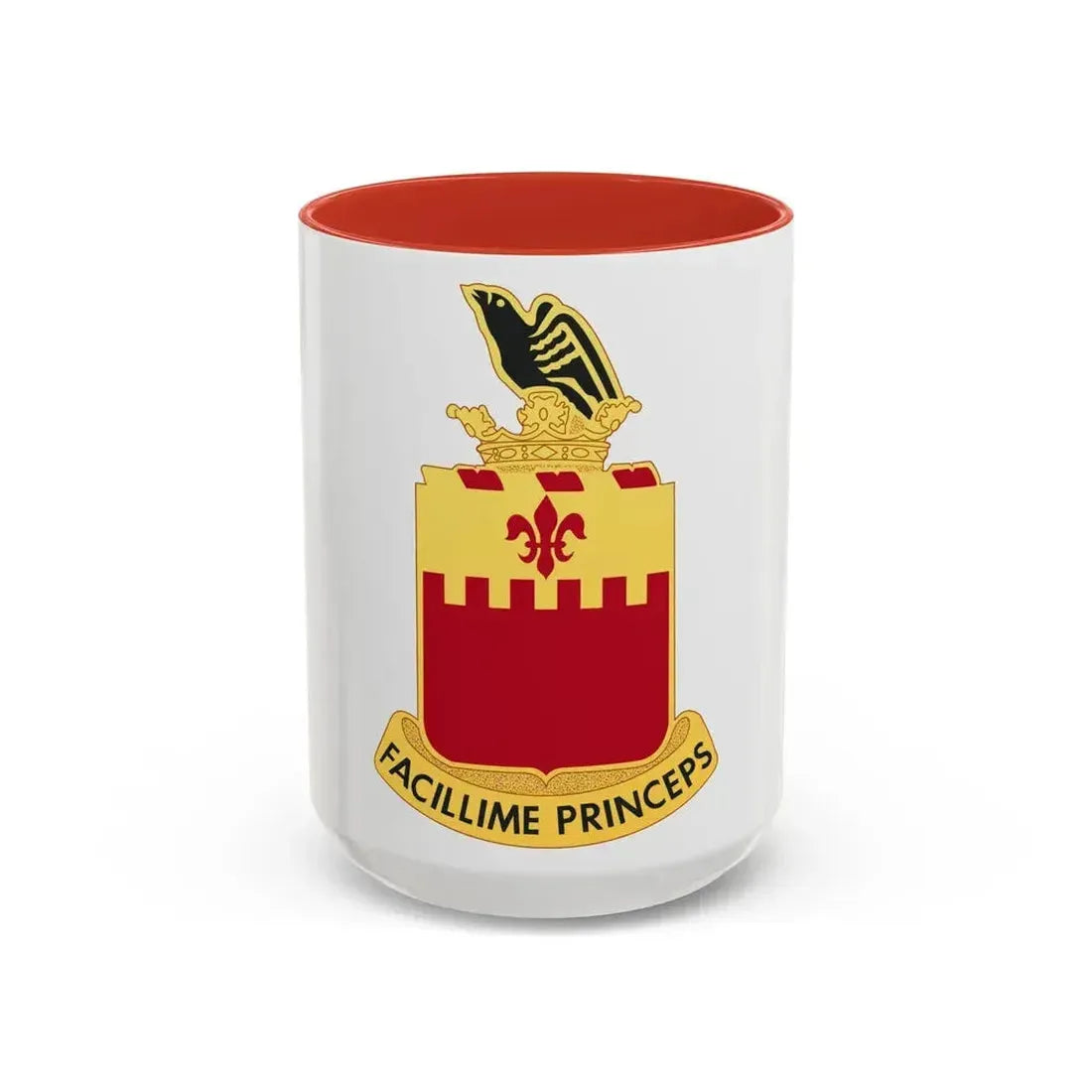 248th Artillery Regiment (U.S. Army) Accent Coffee Mug 15oz Red - Go Mug Yourself