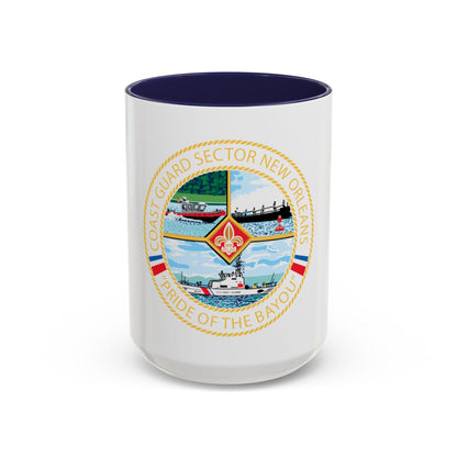 USCG Sector New Orleans   Pride of the Bayou (U.S. Coast Guard) Accent Coffee Mug