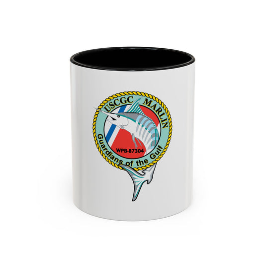 USCG Marlin WPB 87304 (U.S. Coast Guard) Accent Coffee Mug