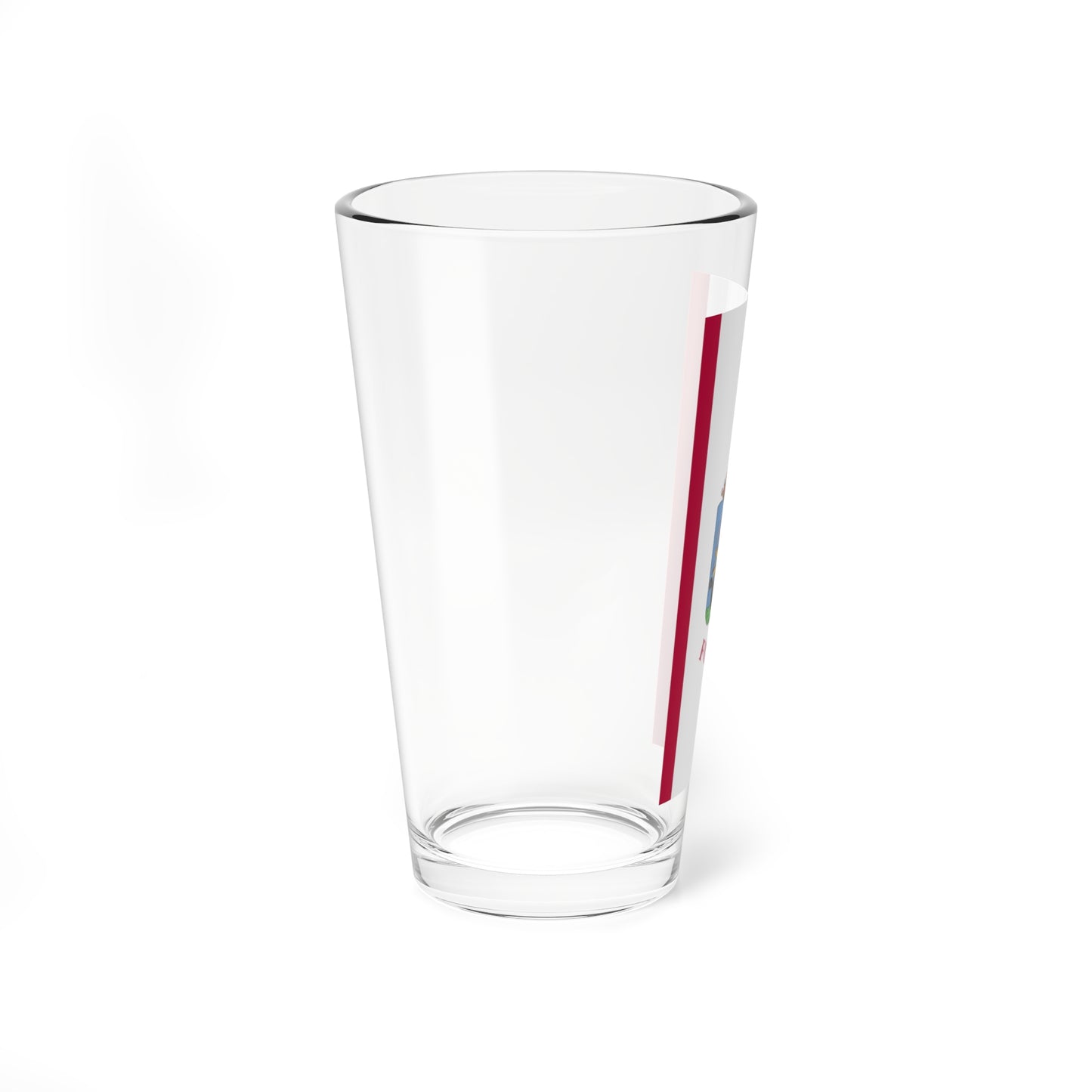 Flag of Fokto ceremonial (Hungary) Pint Glass 16oz