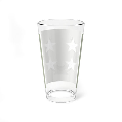 SS.OO.1.EJER.SUR.GENERAL DE EJERCITO (Chile) (Military Rank) Pint Glass 16oz
