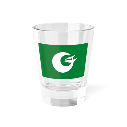 Flag of Chikuhoku Nagano (Japan) Shot Glass 1.5oz