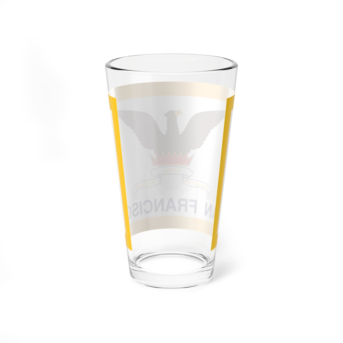 Flag of San Francisco California (United States) Pint Glass 16oz