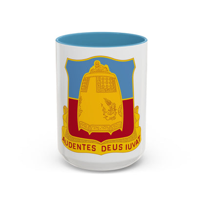 215th Armored Field Artillery Battalion (U.S. Army) Accent Coffee Mug
