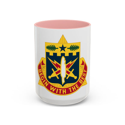 46th Adjutant General Battalion (U.S. Army) Accent Coffee Mug