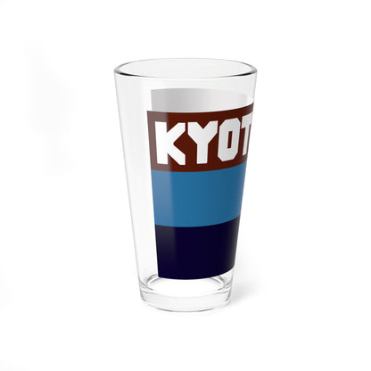 Flag of Kyoto Amateur Sports Association (Japan) Pint Glass 16oz