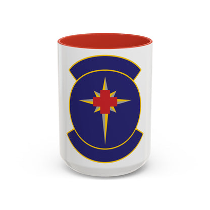 325 Medical Support Squadron ACC (U.S. Air Force) Accent Coffee Mug