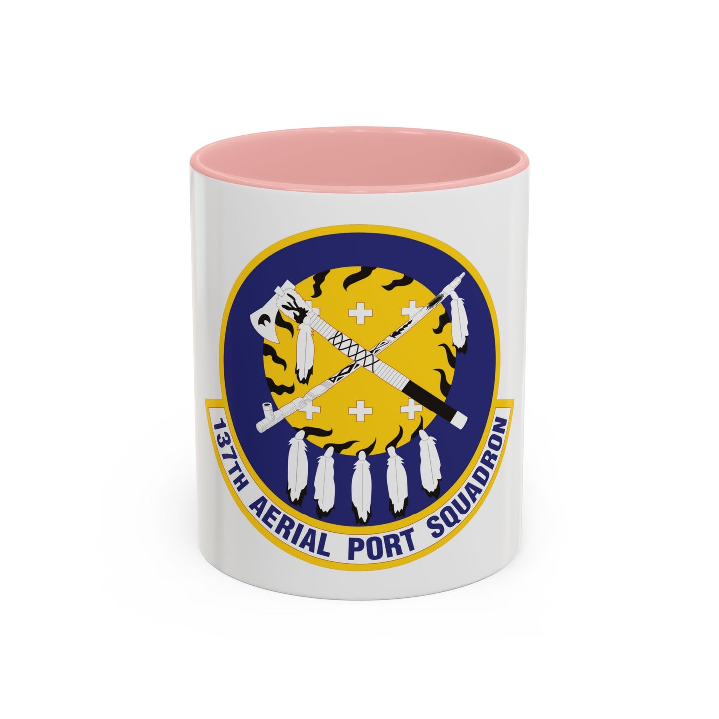 137th Aerial Port Squadron (U.S. Air Force) Accent Coffee Mug