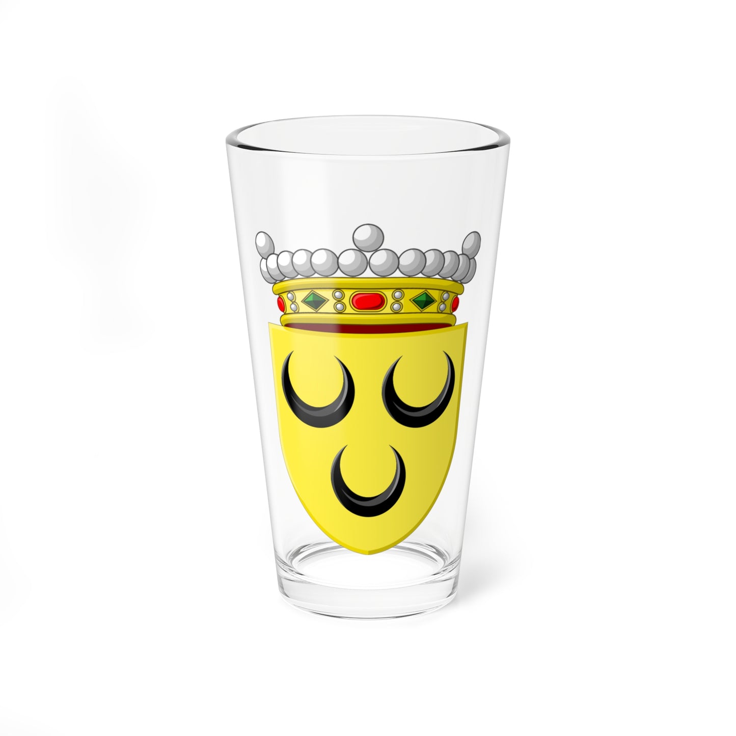 Wapen Voorschoten (Netherlands) (Coat of Arms) Pint Glass 16oz