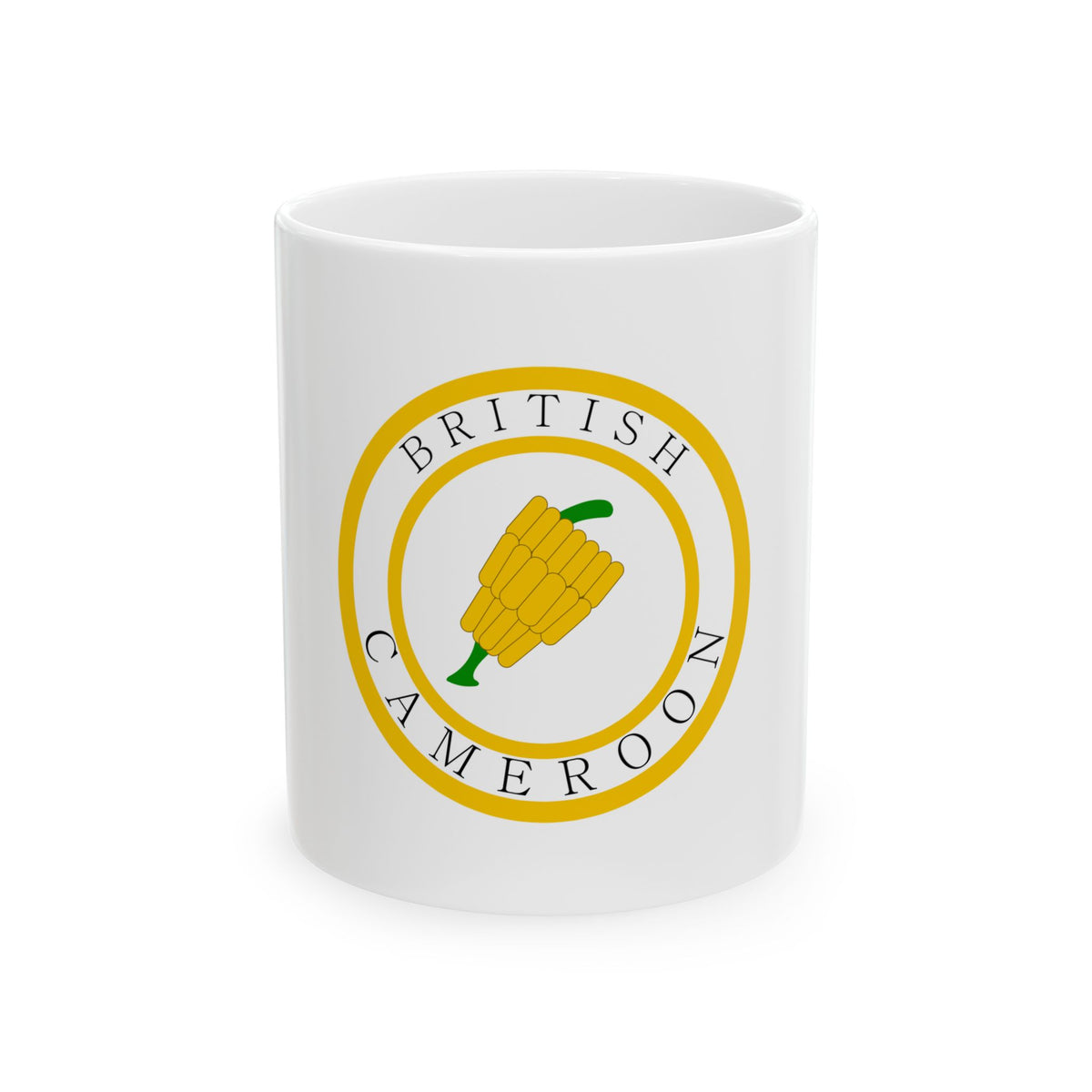 British Cameroons Seal - White Coffee Mug