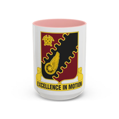 220th Transportation Battalion (U.S. Army) Accent Coffee Mug