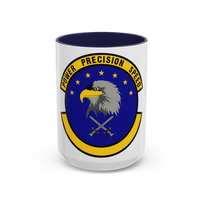 580 Software Engineering Squadron AFMC (U.S. Air Force) Accent Coffee Mug